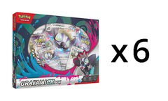 Pokemon Grafaiai ex Box CASE (6 Boxes)